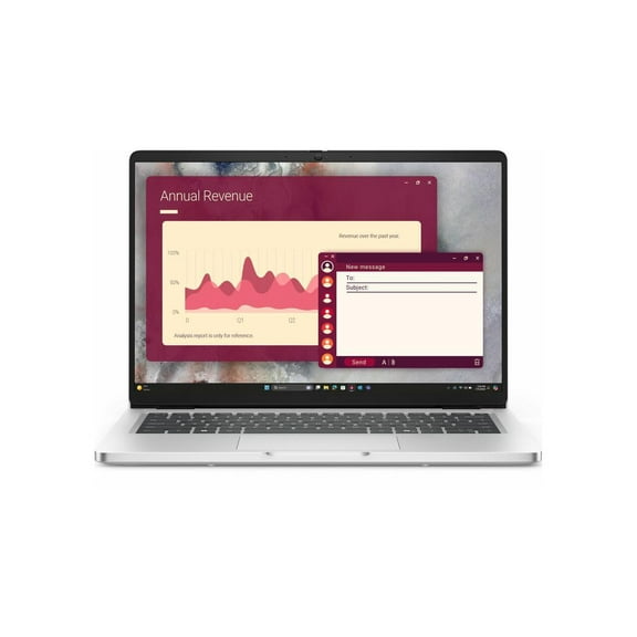 Dell Pro 14 PC14250 14" Notebook - Full HD Plus - Intel Core 5 120U - 16GB - 256GB SSD - Windows 11 Pro - Webcam - 10.30 Hours Battery - IEEE 802.11ax Wireless LAN Standard FCXDR