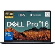 Dell Pro 16 PC16250 Laptop, Next Gen Latitude 5550, 16" FHD+ AI PC for Business, Intel Core 5 120U, 16GB DDR5 RAM 1TB SSD, Win11 Pro, Backlit KB, RJ-45, Thunderbolt 4, IR Camera, Magnetite Black