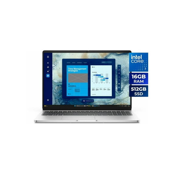 Dell Pro 16 PC16250 16" Notebook - Intel Core 7 150U - 16 GB - 512 GB SSD - Windows 11 Pro - Webcam - 8.70 Hours Battery - IEEE 802.11ax Wireless LAN Standard MW6J9