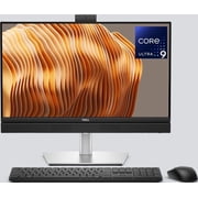 Dell Pro 24 All-in-One Plus Desktop Computer, 23.8  FHD Display, Intel Core Ultra 9 285, 32GB RAM, 1TB NVMe SSD, Webcam, USB-C, HDMI, DisplayPort, Wi-Fi 6, Bluetooth, Windows 11 Pro