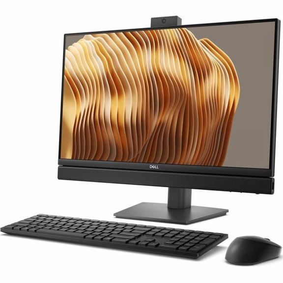 Dell Pro 24 QC24250 All-in-One Computer - Intel Core Ultra 7 265 - 16 GB - 512 GB PCI Express NVMe 4.0 SSD - 23.8" Full HD Touchscreen - Desktop - Textured Black - Intel Chip - 1920 x 1080 - Window...