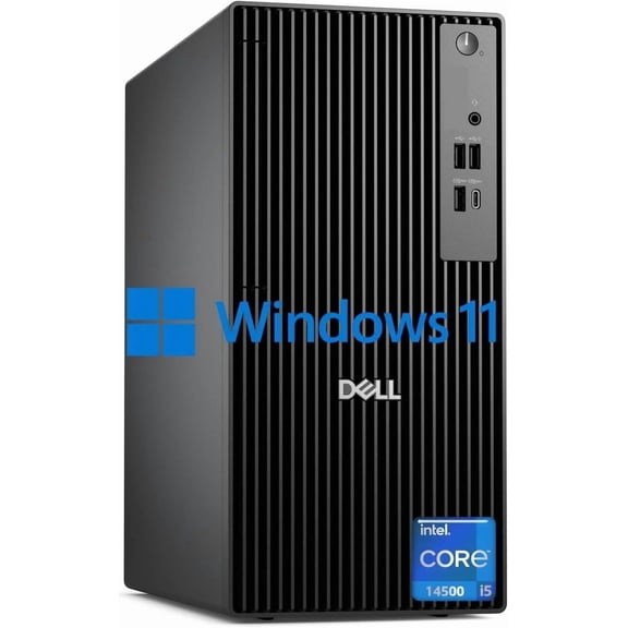Dell Pro Business Desktop, New OptiPlex Version, 14th Gen 14-Core i5-14500(Beat i7-13700), 16GB DDR5 RAM, 512GB PCIe SSD, Dual 4K Monitor Support, Ultra-Quiet Design, USB-C, Windows 11 Pro