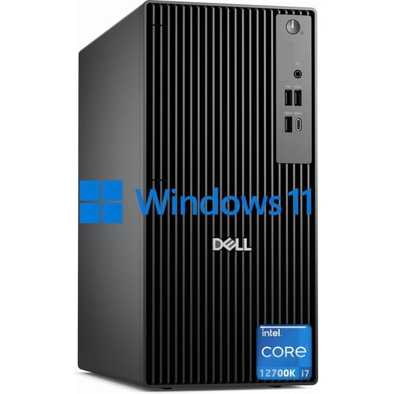 Dell Pro Business Desktop, New OptiPlex Version, Intel I7-12700K(25MB Cache, 12 Core, 20Threads), 16GB DDR5, 512GB PCIe SSD, Dual 4K Monitor Support, Ultra-Quiet Design, USB-C, Windows 11 Pro