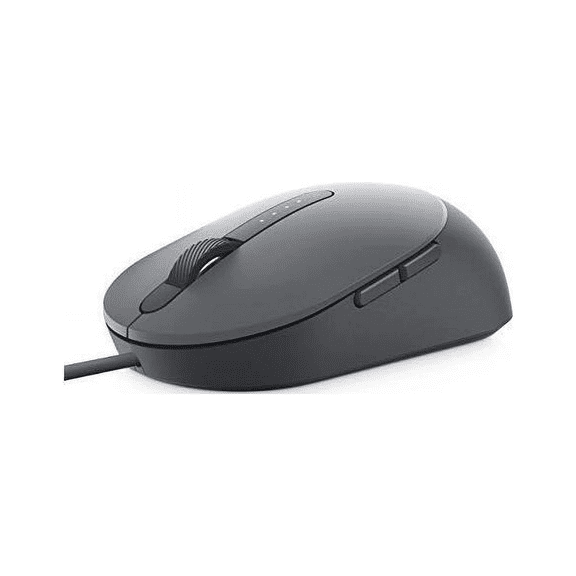 Dell Pro MS3220 Laser Wired Mouse - Titan Gray, 3200 DPI, Ambidextrous, 5 Buttons