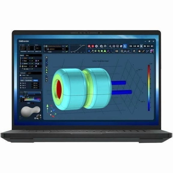 Dell Pro Max 18" Laptop, Intel Core Ultra 7 265HX, 32GB RAM, 1TB SSD, Windows 11 Pro, MB18250