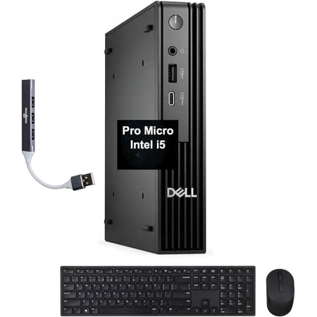 Dell Pro Micro Business Mini Desktop, Intel i5-14500T, 16GB, 4TB SSD, Windows 11 Pro