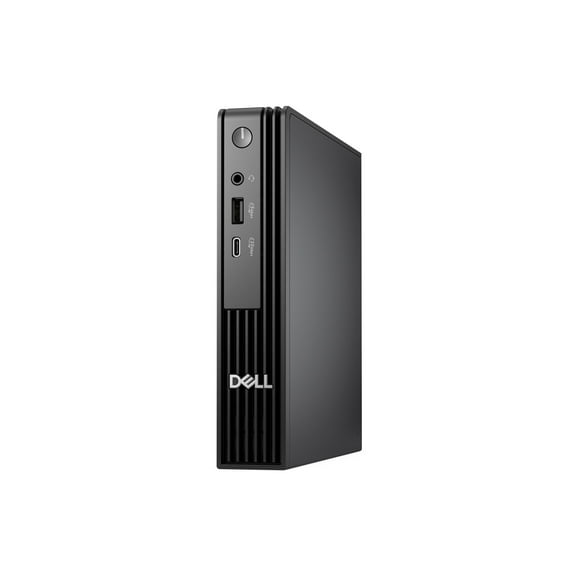 Dell Pro Micro QCM1255 Desktop Computer - AMD Ryzen 5 8500GE - 16 GB - 256 GB SSD - Micro PC - AMD Chip - Windows 11 Pro - AMD Radeon 740M Graphics DDR5 SDRAM - English (US) Keyboard - IEEE 802.11a...