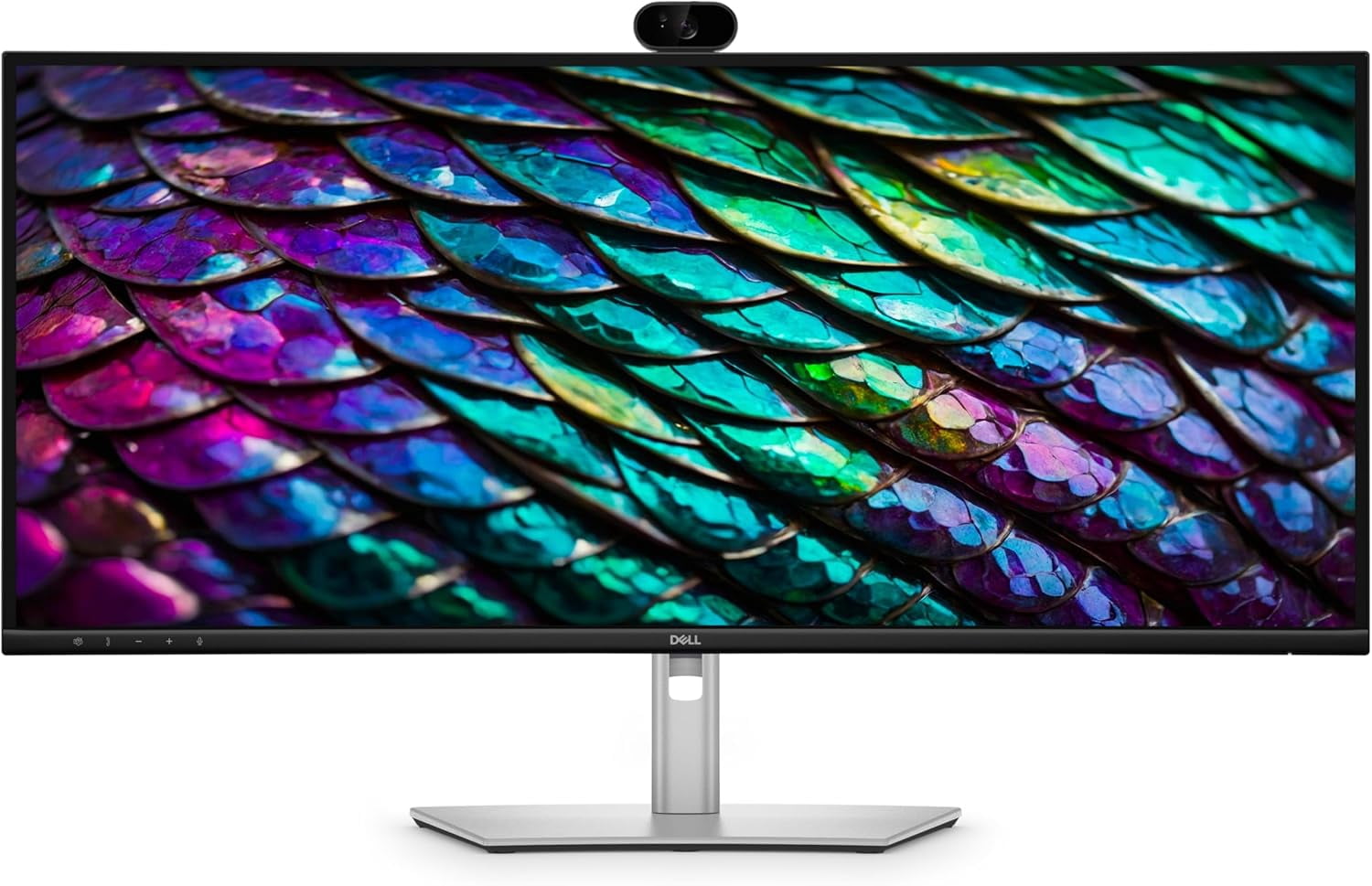 Dell Pro P3426WEB 34.1" Curved Monitor | UWQHD IPS, 5ms, HDMI, DisplayPort, USB-C, Built-In Webcam