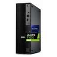 thumbnail image 1 of Dell Pro Slim QCS1250 SFF Desktop, Intel Ultra 7-265, 32GB DDR5, 1TB NVMe SSD,Nvidia Quadro T1000 8GB DDR6, WiFi 6E, BT, USB-C, HDMI/DP, Windows 11 Pro, Small Form Factor Business PC – Black, 1 of 7