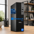 thumbnail image 1 of Dell Pro Slim QCS1250 SFF Desktop, New OptiPlex, Intel 14th Gen i5-14500 (14 Cores, Up to 5.0GHz), 16GB DDR5 RAM, 1TB PCIe SSD, HDMI+DP, Up to 4 Monitor Support, Type-C, Wi-Fi 6E, Win 11 Pro, 1 of 9