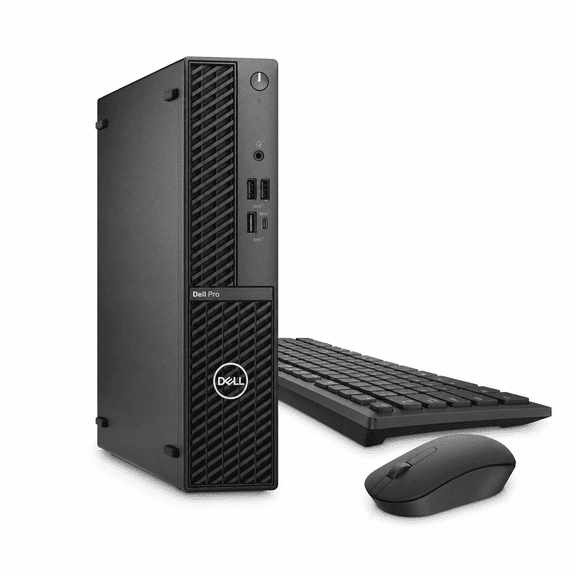 Dell Pro Slim SFF Desktop Computer, Intel i5-14500, 16GB, 512GB SSD, Black