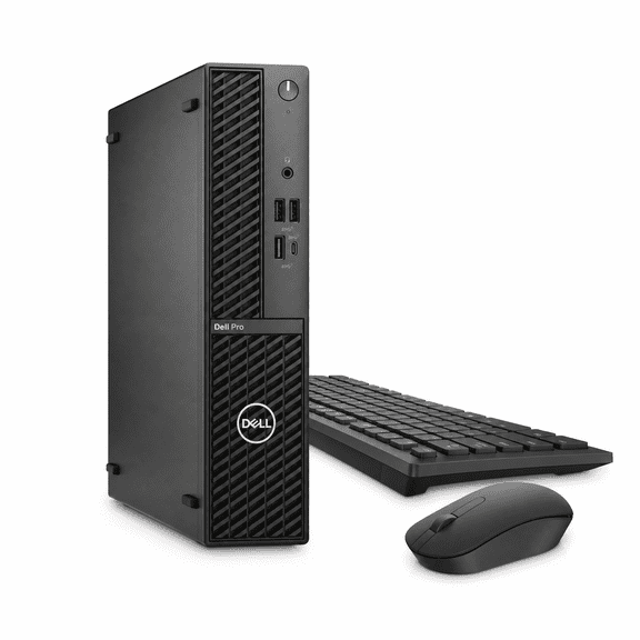 Dell Pro Slim SFF Desktop Computer, Intel i5-14500, 16GB, 512GB SSD, Black