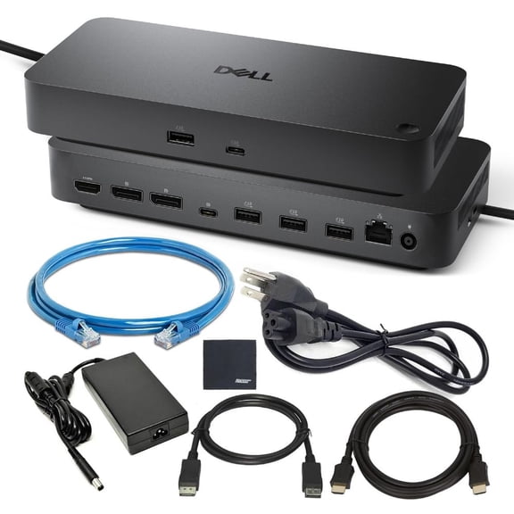 Dell Pro Smart Dock SD25 Docking Station Bundle with 130W Power Delivery and Multi-Display Support