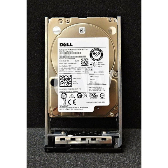 Dell R95FV 0R95FV 600GB 10000RPM 12Gb/s 2.5in SAS Hard Drive ST600MM0088 616639019636