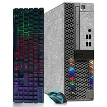 Dell RGB Gaming Desktop Computer, Intel Quad Core I5-6500 up to 3.6GHz, GeForce GTX 750 Ti 4G, 16GB, 512G SSD, RGB Keyboard & Mouse, 600M WiFi & BT 5.0, Win 10 Pro Pre-Owned(Like New)