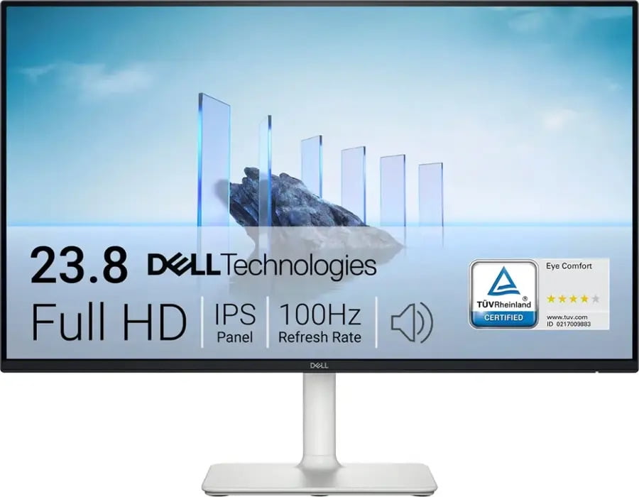 DELL S2425H-A 23.8インチ 100Hz モニター 白 ホワイト Dell-S2425H-24-IPS-LED-FHD-