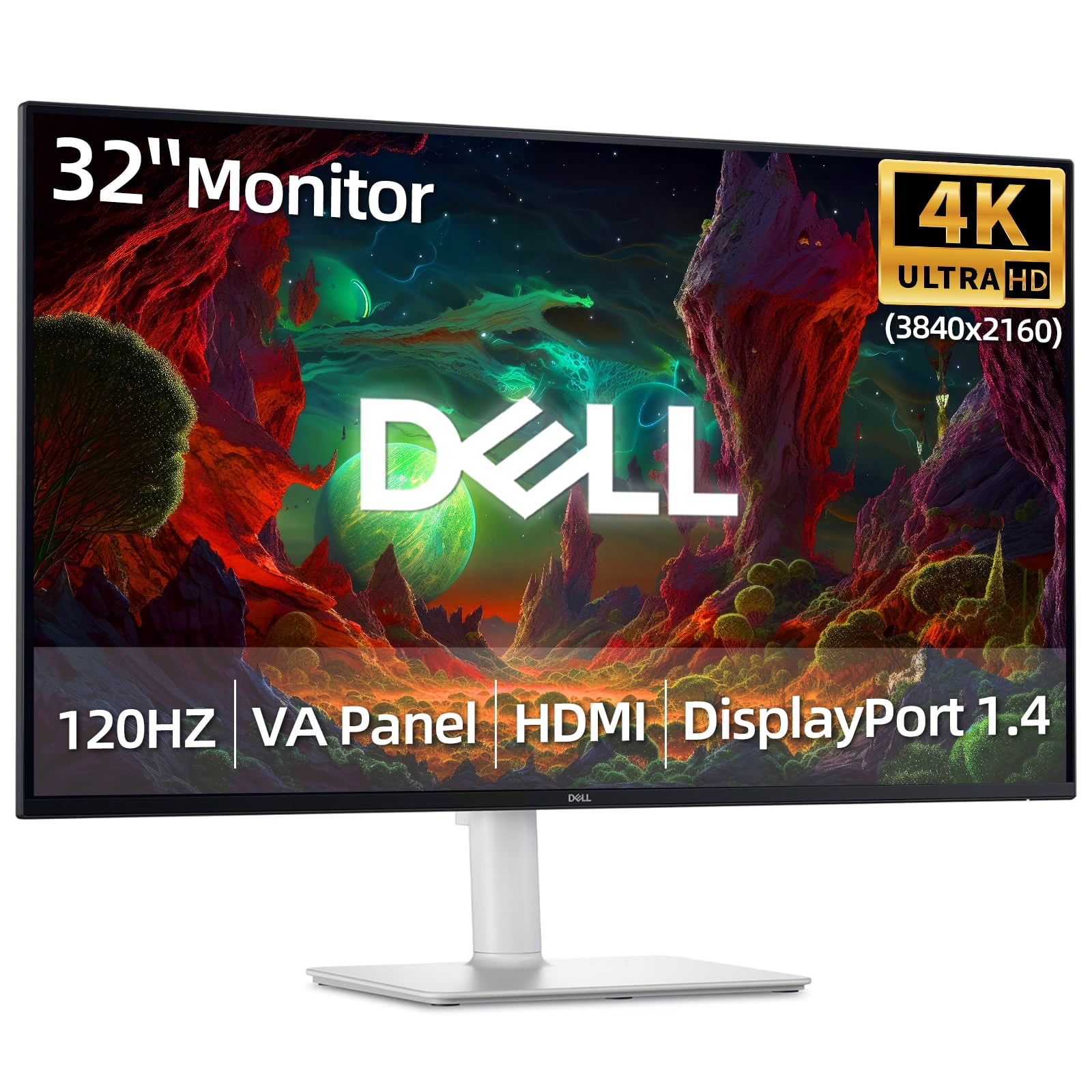 Dell S32 Series 32-inch 4K UHD (3840x2160) 120Hz VA Monitor with