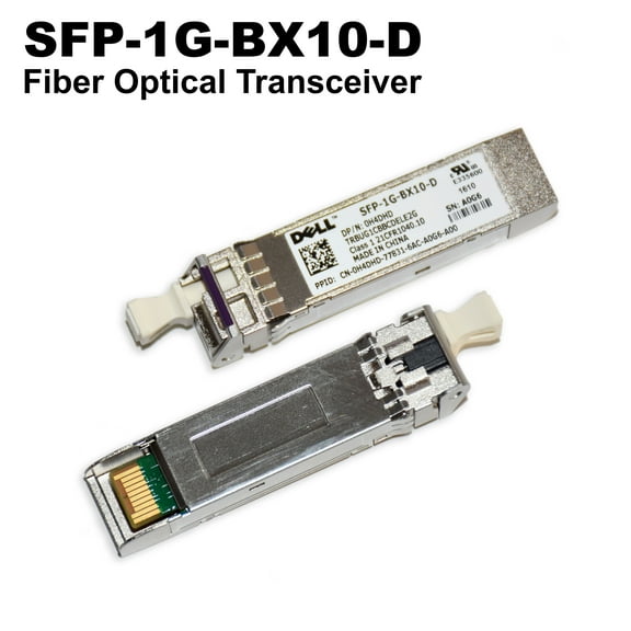 Dell SFP-1G-BX10-D 1G BiDi 10km Single-Mode LC Transceiver – H4DHD