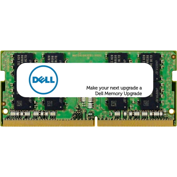 Dell 16GB DDR4 SDRAM Memory Module - 16 GB - DDR4-3200/PC4-25600 DDR4 SDRAM - 3200 MHz - 260-pin - SODIMM