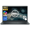thumbnail image 1 of Dell Touchscreen 15.6" FHD Business Laptop Computer, Intel Core i7-1355U 10-Core Processor, 32GB RAM 1TB SSD, Windows 11 Laptop, Intel UHD Graphics, Numeric Keypad, Media Card Reader, Carbon Black, 1 of 6