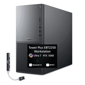 Dell EBT2250, Ultra 7 265, RTX 5060, 32GB, 1TB SSD, Win11 Pro, w/DKZ USB Hub