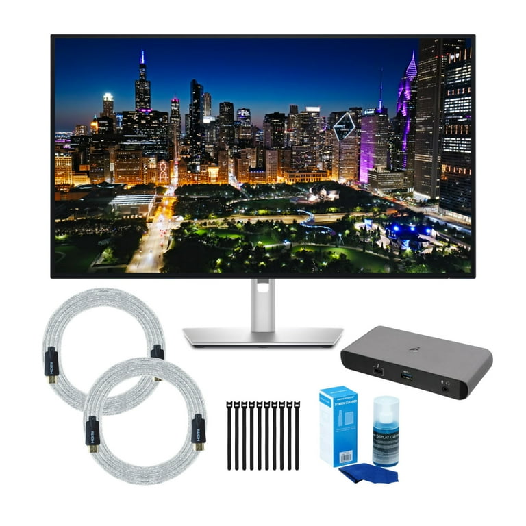 Dell UltraSharp 32-Inch 4K UHD Thunderbolt Hub IPS Black Monitor