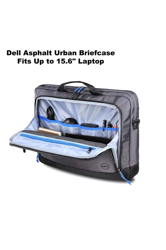 Urban Briefcase 15.6" Laptop Bag with Shoulder Strap XFJPM - New