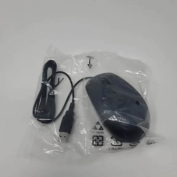 Dell Usb Wired Optical Computer Mouse Ms111-P 011D3V 11D3V Black Scroll Wheel