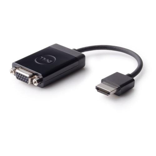 Dell - Video adapter - HDMI to VGA - black