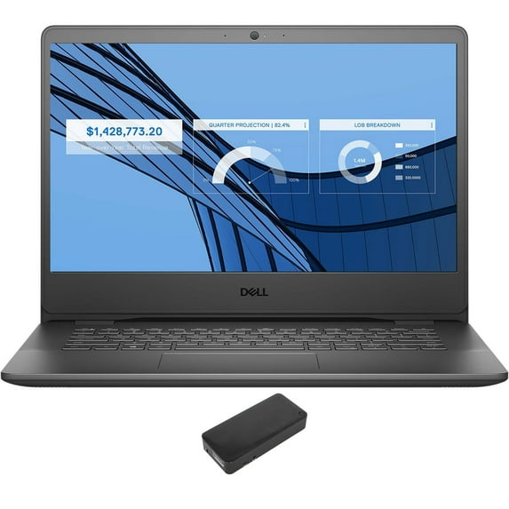 Dell Vostro 3400 Home/Business Laptop (Intel i5-1135G7 4-Core, 14.0in 60 Hz HD (1366x768), NVIDIA MX330, 8GB RAM, 512GB PCIe SSD + 1TB HDD, Win 11 Home) with DV4K Dock