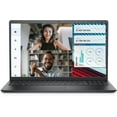 thumbnail image 1 of Dell Vostro 3520 15.6in IPS FHD 120Hz Business Laptop Carbon Black (10-Core Intel i5-1235U, 8GB RAM, 1TB PCIe SSD + 1TB  HDD, Intel UHD, Wifi, Bluetooth, Webcam, SD Reader, Win 10 Pro), 1 of 6