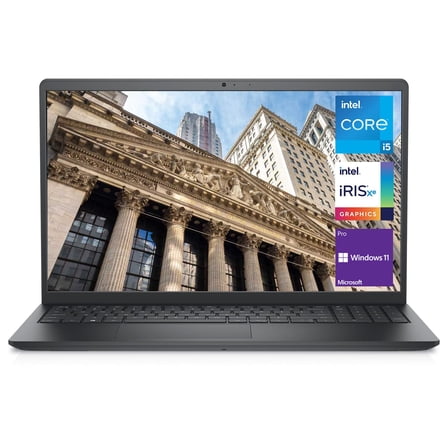 Dell Vostro 3520 Business Laptop, 15.6" HD Display, Intel Core i5-1135G7 Processor, 16GB DDR4 RAM, 512GB PCIe SSD, Webcam, HDMI, Wi-Fi, Windows 11 Pro, Black