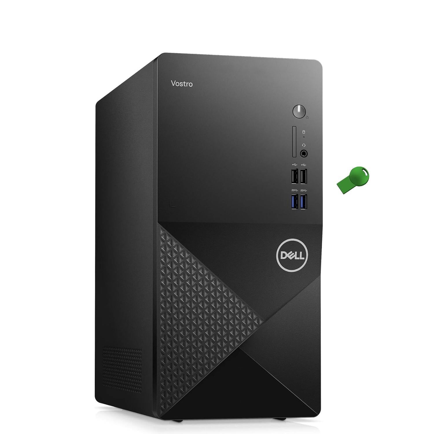 Insprion3910 Dell 12世代Core i3 SSD2TB+1TB Dell Vostro 3910 Full Size Tower Business Desktop Computer, 12th