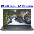 thumbnail image 1 of Dell Vostro 7500 15 Premium Business Laptop 15.6” FHD (100% sRGB) 10th Gen Intel Quad-Core i5-10300H 24GB DDR4 512GB SSD GeForce GTX 1650 Ti 4GB Fingerprint Backlit USB-C WiFi6 Win10Pro Gray, 1 of 6