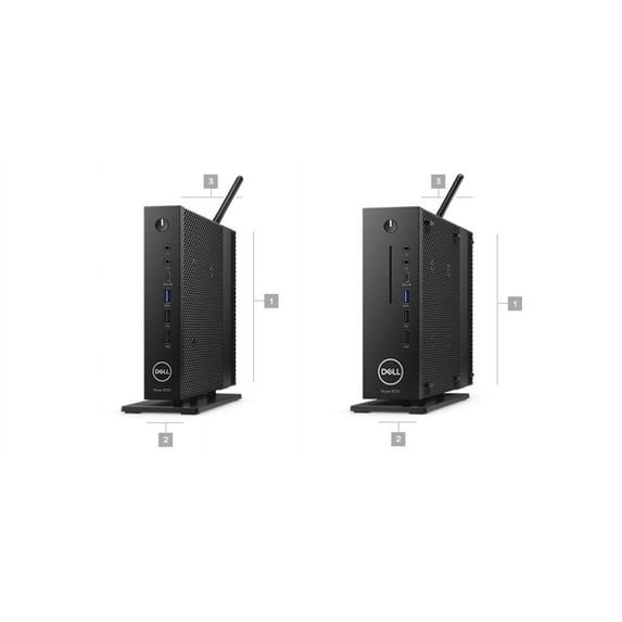 Dell Wyse 5070 Desktop (2018) | Core Pentium Silver - 16GB SSD - 8GB RAM | 4 Cores