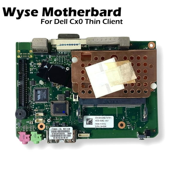 Dell Wyse Cx0 Thin Client Motherboard, VIA 1GHz, DDR2 - 4VD59