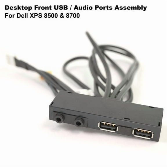 Dell XPS 8500 / 8700 Front USB Audio I/O Board with Cables  7844F