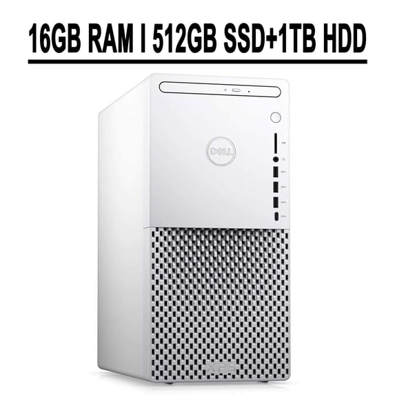Dell XPS 8940 Special Edition Gaming Tower Desktop Computer 10th Gen Intel Octa-Core i7-10700 16GB RAM 512GB SSD 1TB HDD Geforce RTX 2060 Super 8GB DVD-RW HDMI USB-C Win10