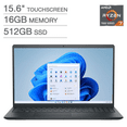 thumbnail image 1 of Dell Inspiron 15.6" Touchscreen Laptop - AMD Ryzen 7 7730U - FHD (1920 x 1080) - Windows 11, 1 of 8