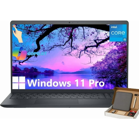 Dell Inspiron 15 3530 Touchscreen Laptop, 15.6" FHD, Intel Core i5-1334U, 32GB RAM, 1TB PCIe SSD, Wi-Fi 6, Windows 11 Pro, AI Copilot, for Home/Business/Student