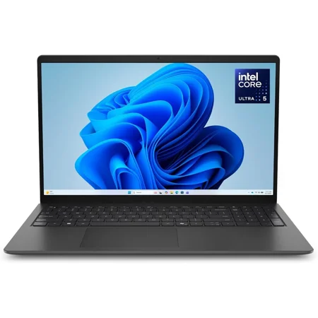 Dell 15 D15260 15.6" FHD Non-touch Laptop, Intel Core Ultra 5 225U, 16GB RAM, 512GB SSD, Windows 11 Home, Black
