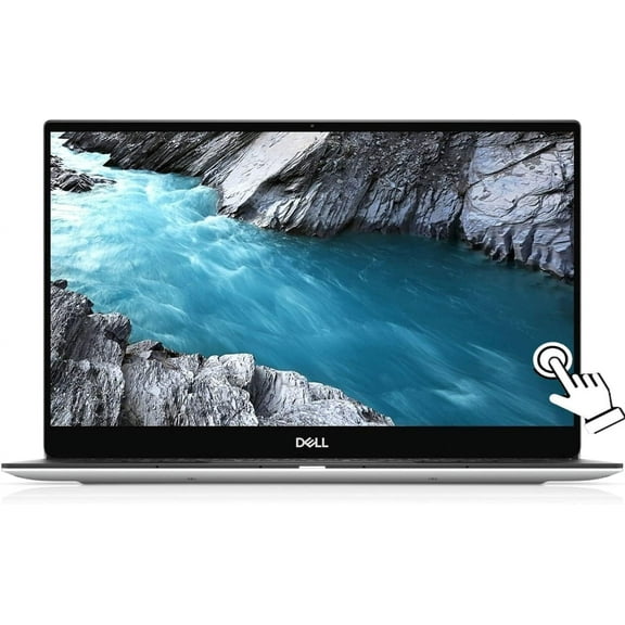 Dell XPS7390 13.3" FHD Touchscreen Laptop,10th Gen Intel i5-10210U, 8GB RAM, 256GB NVMe M.2 SSD, WiFi, Webcam, Bluetooth, Backlit Keyboard, Fingerprint Reader,Windows 10 Home