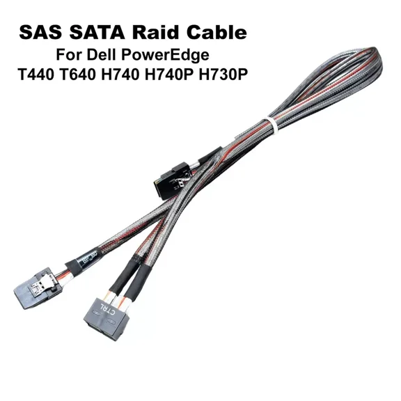 Dell XRFV4 SAS/SATA RAID Cable for PowerEdge T440/T640 8-Bay Server Backplane