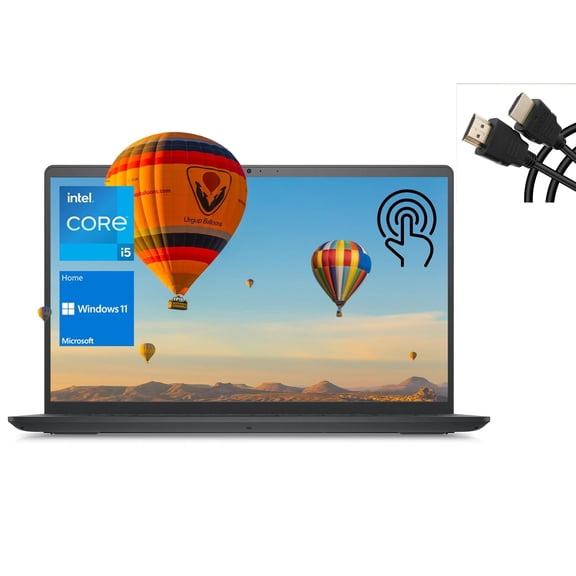 Dell i3520 15.6" FHD Touchscreen Laptop, Intel Core i5 4-Core Processor, 12GB, 512GB HD, 512GB SSD