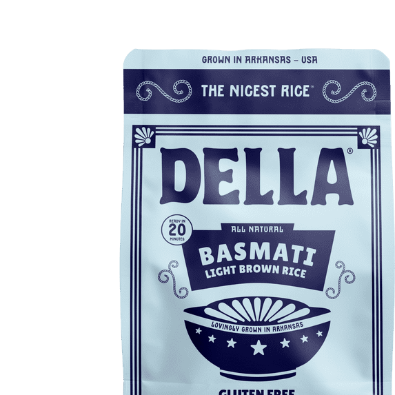 Della Basmati Light Brown Rice, 28 Oz