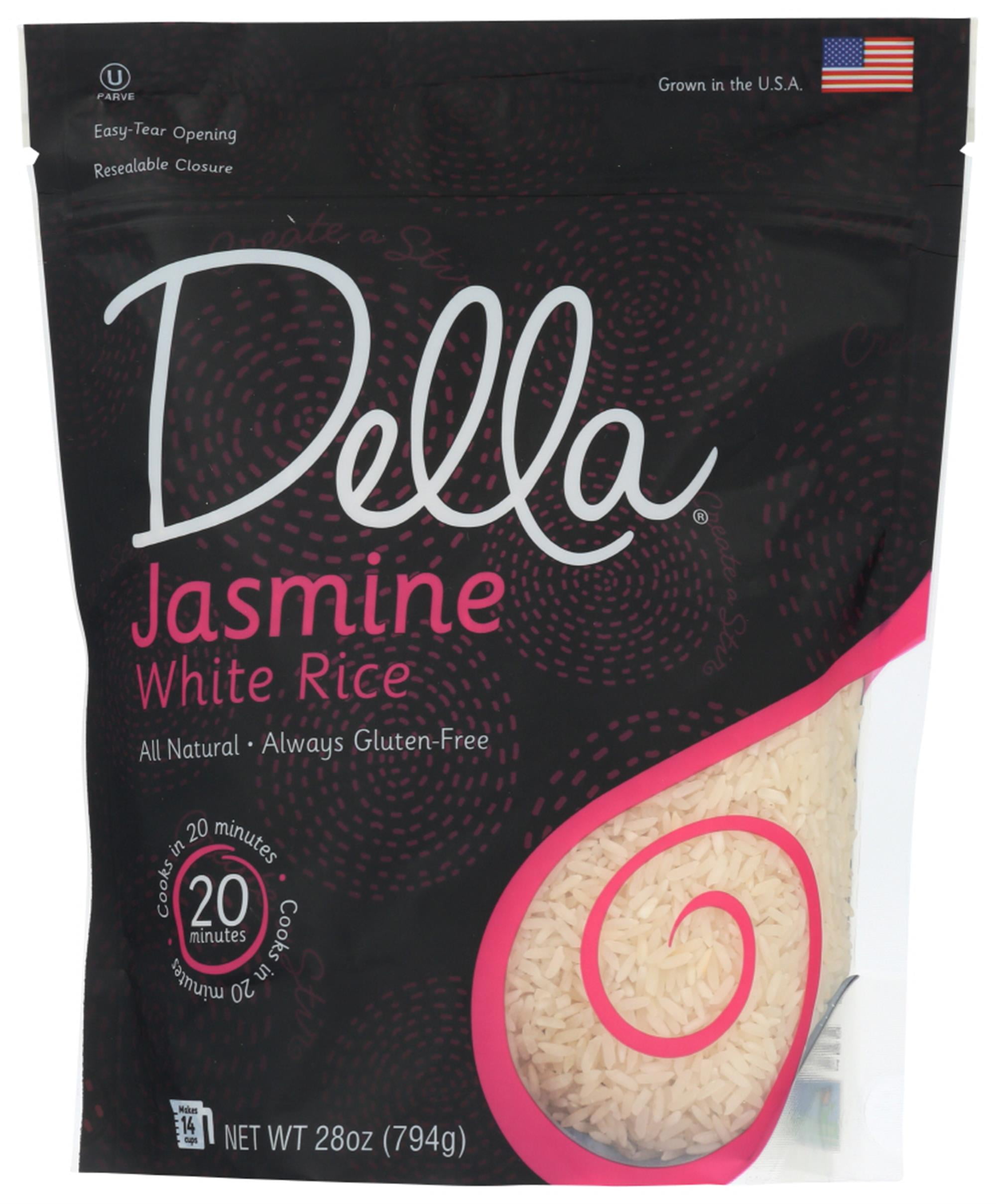 Della Jasmine White Rice, 28 Oz