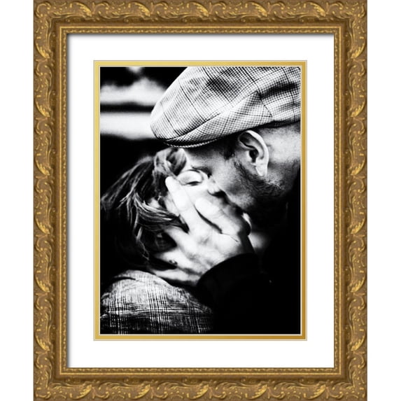 Della Latta, Massimo 19x24 Gold Ornate Wood Framed with Double Matting Museum Art Print Titled - Passion