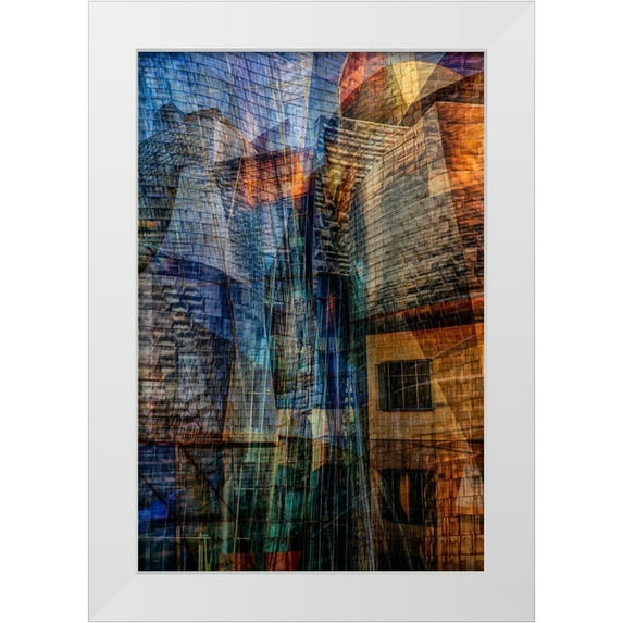 Della Latta, Massimo 23x32 White Modern Wood Framed Museum Art Print Titled - Decomposition