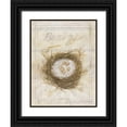 thumbnail image 1 of Della-Piana, Elissa 15x18 Black Ornate Wood Framed with Double Matting Museum Art Print Titled - Nest - Bunting, 1 of 4
