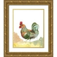 thumbnail image 1 of Della-Piana, Elissa 15x18 Gold Ornate Wood Framed with Double Matting Museum Art Print Titled - Down Home IV, 1 of 4